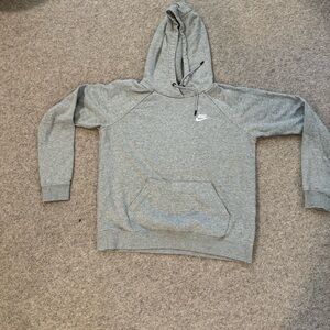 Nike Heather Gray Hoodie